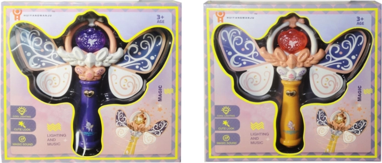 Magiczna różdżka ze światłem i dźwiękiem