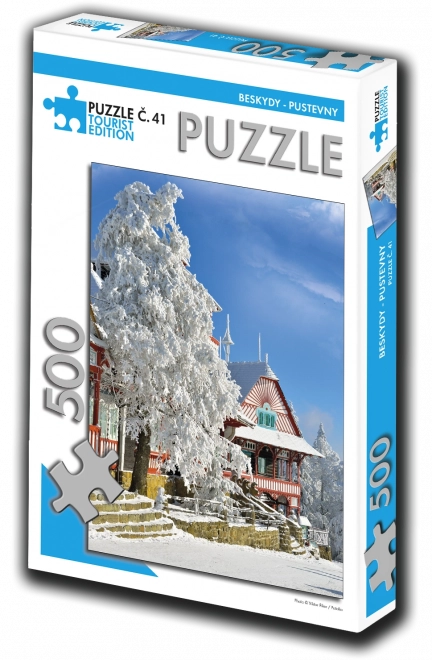 Puzzle Beskidy Pustevny 500 elementów – edycja turystyczna