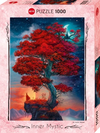 Puzzle HEYE Inner Mystic: Światło i ciemność 1000 elementów