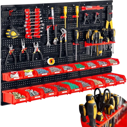 Ścienna tablica warsztatowa na narzędzia 96 × 76 cm HUMBERG