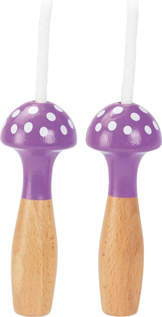 Fioletowa skakanka w kropki VILAC