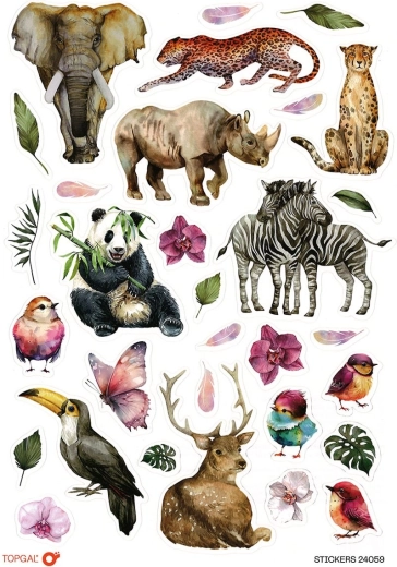 Topgal naklejki Animals