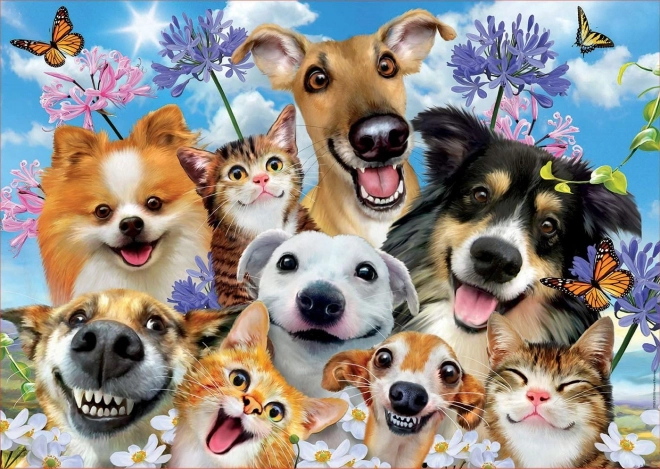 Puzzle Zabawa w Słońcu 500 Elementów