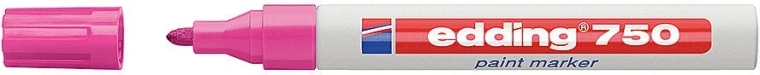 Lakierowy marker Edding 750 różowy