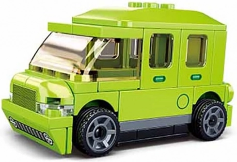 Sluban Power Bricks nakręcany pojazd elektryczny nr 8