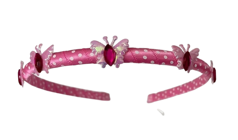 Dziecięca biżuteryjna opaska w żywych kolorach