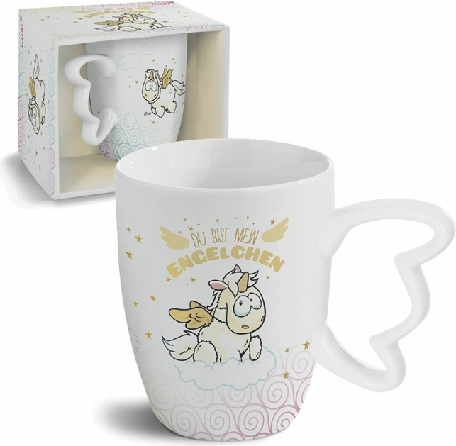 Porcelanowy kubek Jednorożec Angelia 310 ml