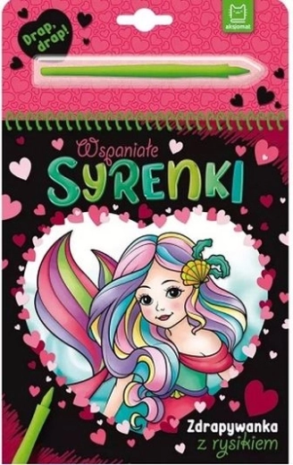Wspaniałe syrenki – zdrapywanki z rysikiem