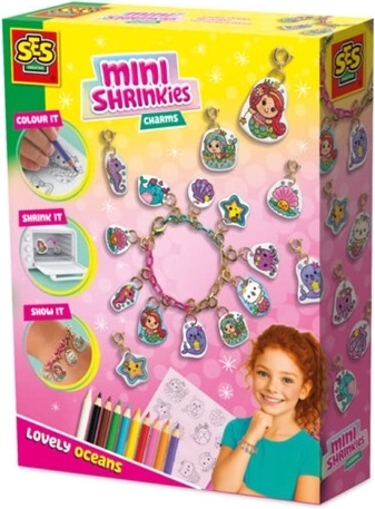Ses Mini Shrinkies Charms Lovely Ocean – kreatywny zestaw zawieszek