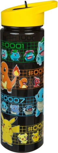 Pokémon butelka do picia ze słomką 600 ml