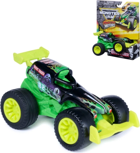 Spin Master Monster Jam świecący monster truck Grave Digger na baterie - 1 sztuka