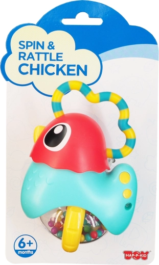 Hape grzechotka dla niemowląt – kurczak