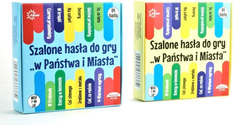 Państwa i miasta – gra kieszonkowa