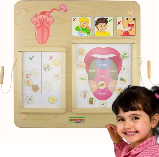 Masterkidz Montessori tablica edukacyjna Smak