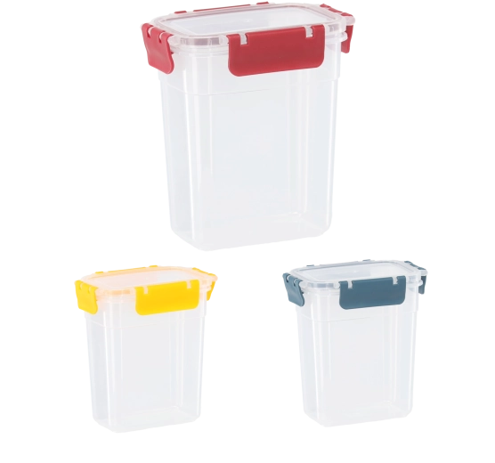 Prostokątne pudełko Clara 1100 ml z uszczelnianą pokrywką