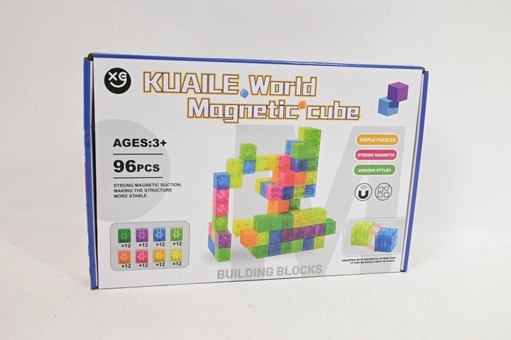 Magnetyczne klocki konstrukcyjne 96 szt.