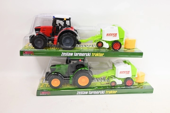 Traktor z maszyną rolniczą