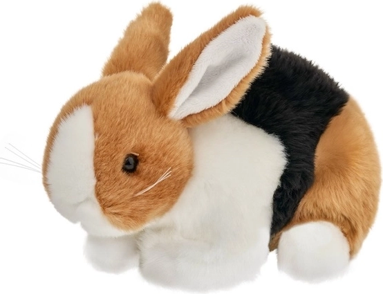 Pluszowy króliczek brązowo-czarny 18 cm