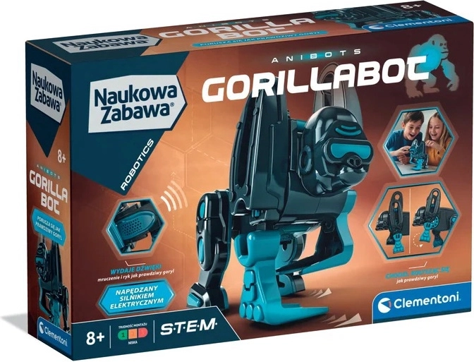 Robotyczny model goryla Gorillabot z silnikiem i dźwiękiem