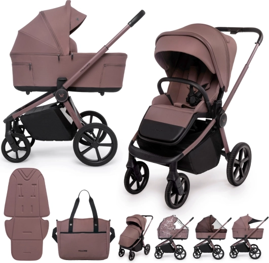 Muuvo Fold wózek wielofunkcyjny 2w1 cocoa