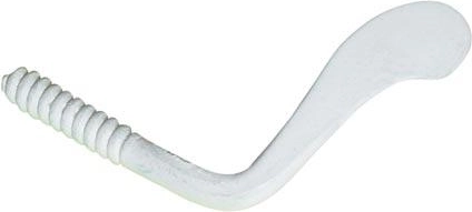 Stalowy obrotnik 50 mm, biały (20 szt.)