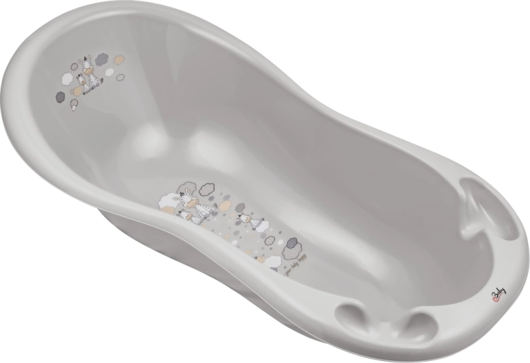 Maltex wanienka dziecięca Zebra 100 cm, szara