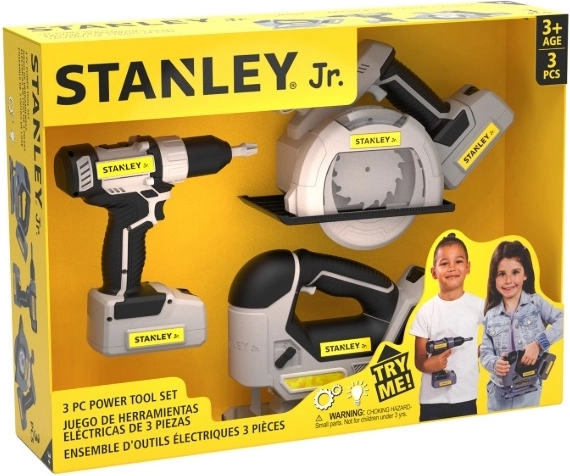 Stanley Junior zestaw elektronicznych narzędzi dla dzieci 3 szt.
