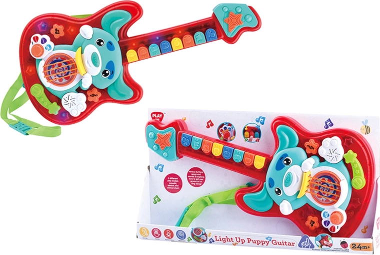 Playgo moja pierwsza gitara piesek
