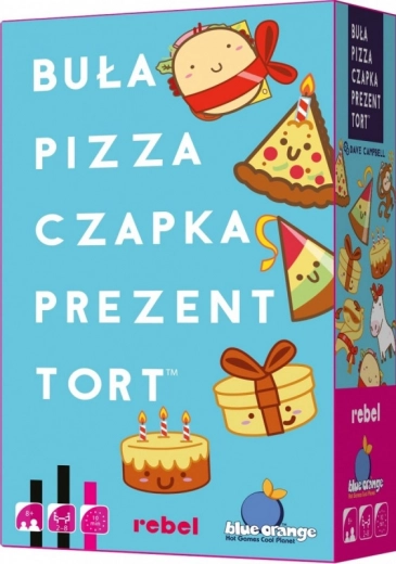 Gra Buła, Pizza, Kapelusz, Prezent, Tort