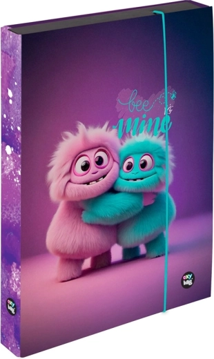 Pudełko na zeszyty A4 Jumbo Monster