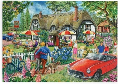 Puzzle House of Puzzles Wiejska gospoda, 500 dużych elementów