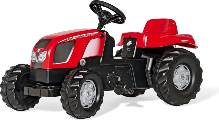 Pedałowy traktor Zetor czerwony