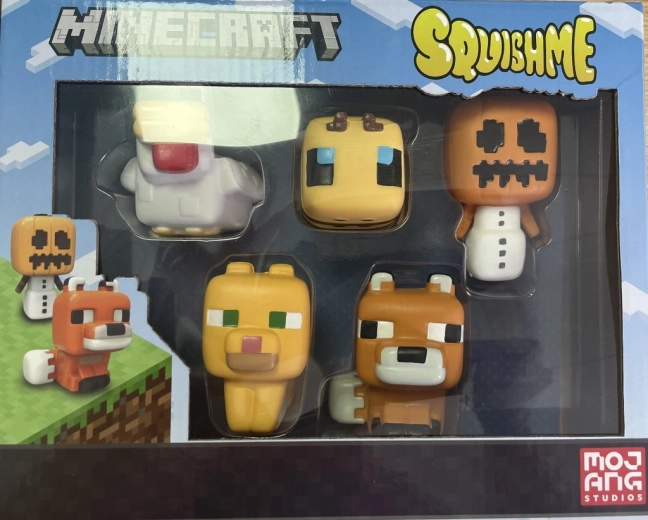 Zestaw Mini Squishme Minecraft