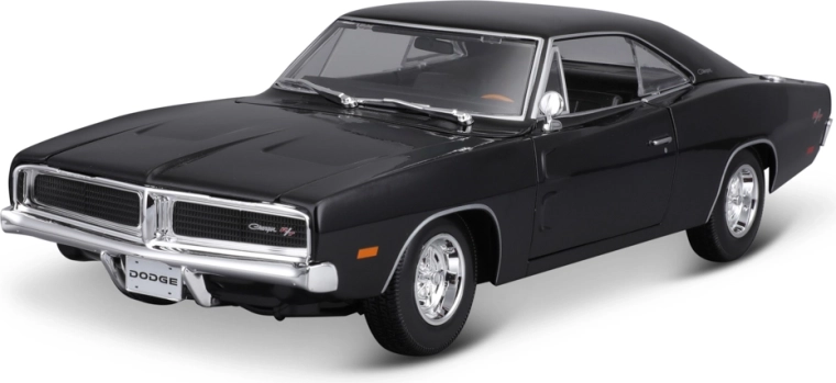 Maisto 1969 Dodge Charger R/T czarny model auta 1:18