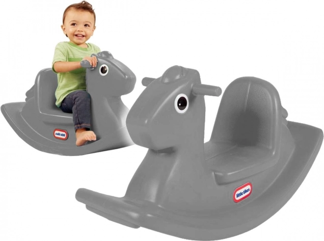 Little Tikes konik na biegunach – szary
