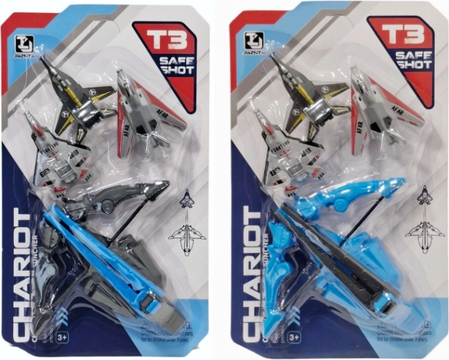 Samolot z wyrzutnią – zabawka dla dzieci