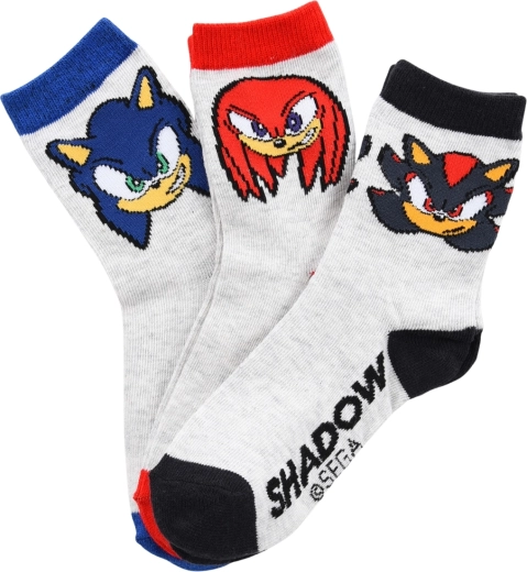 Dziecięce skarpetki Sonic the Hedgehog – zestaw 6 par