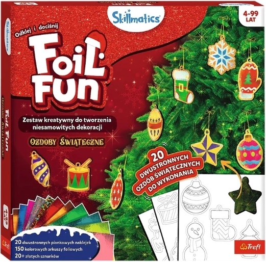 Skillmatics Foil Fun – ozdoby świąteczne