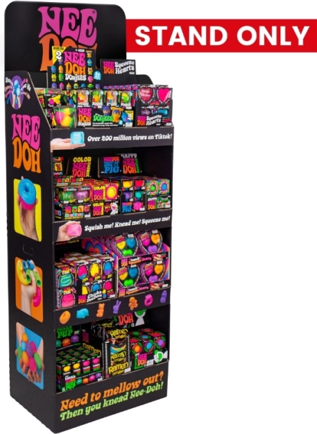 Schylling NeeDoh wyświetlacz reklamowy