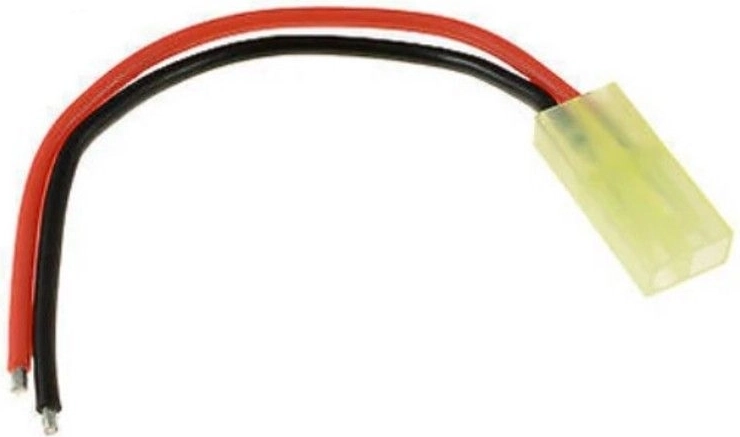 Złącze mini Tamiya z przewodami (gniazdo, żeńskie) 10 cm, 16 AWG - 1 szt.