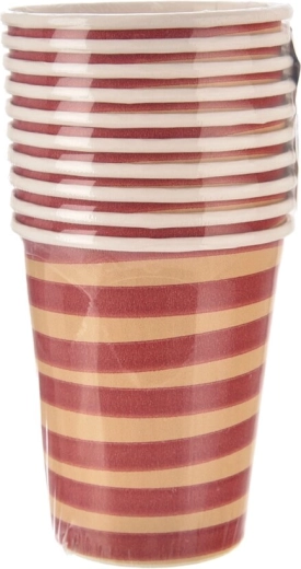 Papierowe kubeczki Jungle czerwone 250 ml (10 szt.)