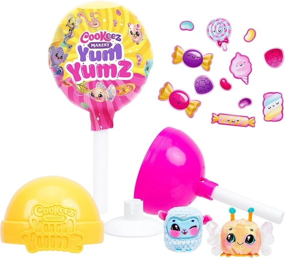 Cookeez Makery Yum Yumz podwójny zestaw niespodzianka lizakowy