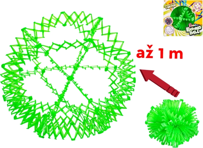 Rozszerzalna kolorowa piłka dla dzieci 28–100 cm