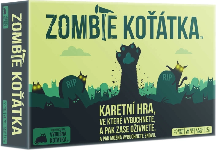 Zombie kociątka – gra karciana