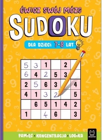 Sudoku dla dzieci 7–8 lat – ćwicz swój mózg