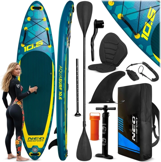 Nadmuchiwany paddleboard Aquasurf 10'6 (320 × 84 × 15 cm) Neo‑Sport