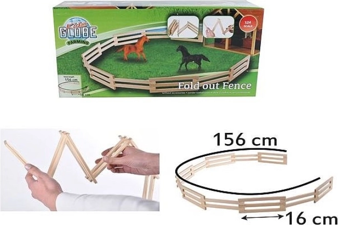 Drewniana zagroda dla zwierząt 156 cm 1:24 Kids Globe