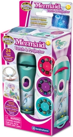 Latarka i projektor Morskie Wróżki dla dzieci