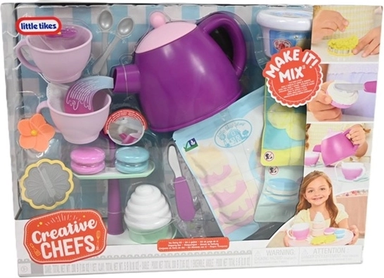Little Tikes Creative Chefs zestaw do przyjęcia herbacianego