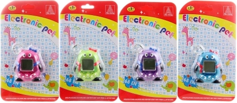 Elektroniczne zwierzątko domowe – kieszonkowa gra tamagotchi